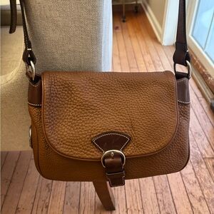 Preowned Dooney & Bourke Brown Leather Bag